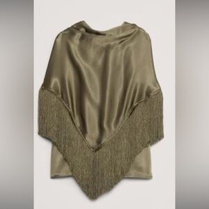 ISO: Banana Republic Silky-Crepe Fringe Top